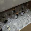 Bottle 24PCS 100 ML Glass Bottles with Lids 3 oz Clear Glass Bottles with Cork Empty Bottle with Stopper for Beverages Drinks Beer Water Soda