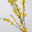 Artificial Forsythia Branches, 12 Pcs 39.4 Inch Cherry Blossom, Spring Flowers Artificial for Decoration, Silk Forsythia Flowers Artificial Orchids Wedding Office Home Party Dining