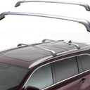 Roof Rack Cross Bars for 2014-2019 Toyota Highlander Cross Rails Aluminum Silver