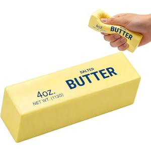 Slowly Expanding Butter Squeeze Toys, Super Soft Slow Rebound, Stress and Anxiety Relief, Birthday Party Gifts (1 PC)