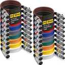 20 Pcs 3 ft XLR Microphone Cable 3 Pin Balanced XLR Male to Female Microphone Cable Oxygen Free Copper (OFC) Mic Cord for Mic Mixer, Recording Studio, Speaker Systems, Multi Colored