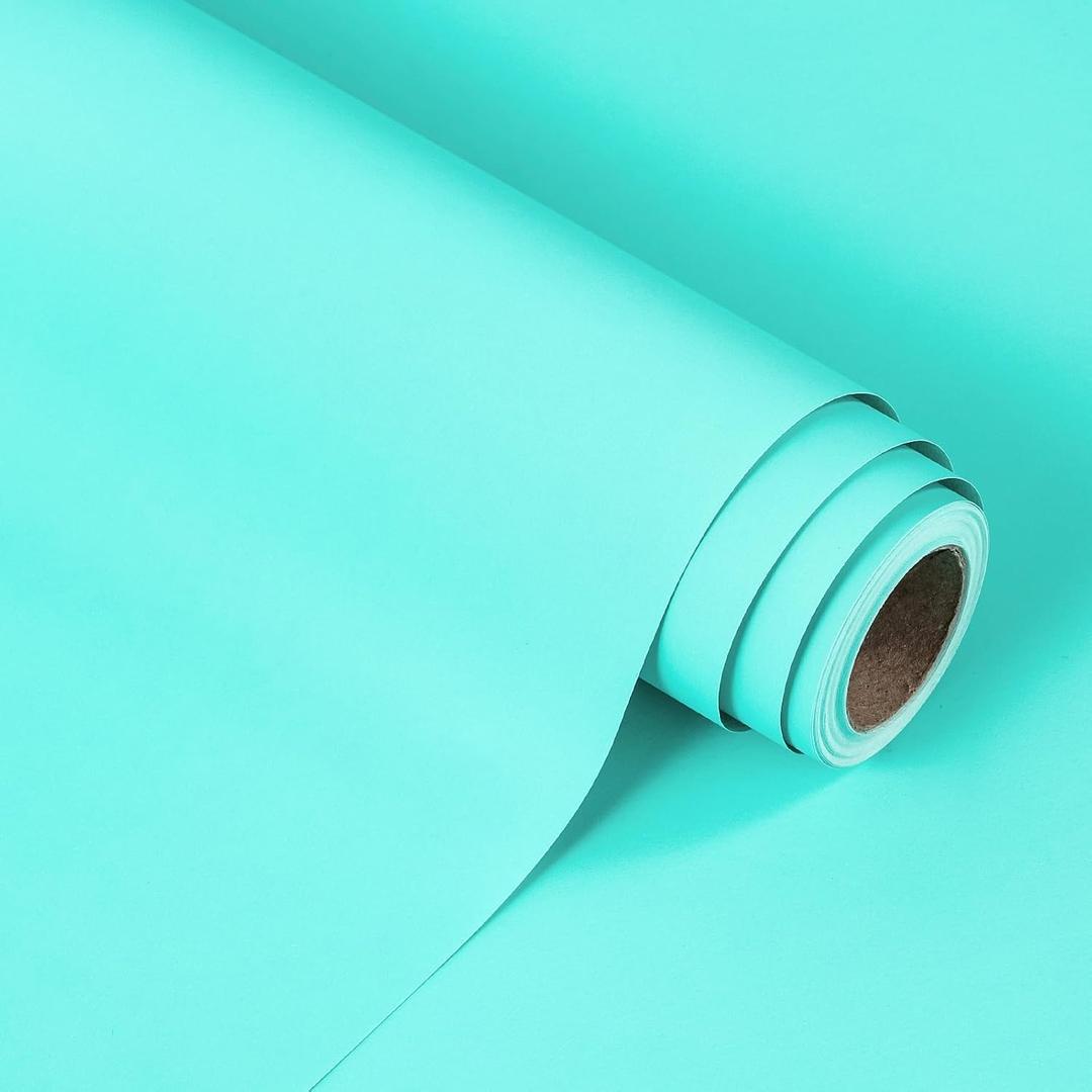 WRAPAHOLIC 30 Inch Kraft Teal Wrapping Paper Roll - 30 Inch x 33 Feet - Solid Color Wrapping Paper Perfect for Birthday, Wedding, Baby Shower, Bridal Shower