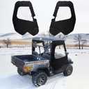 QYMOTO Hisun Axis 500 700 Doors with Zipper Window,Double-layer Cloth Upgraded Zipper All Year Round Cab Enclosure for Hisun UTV 500 700,Axis 500 700,Co-leman 500 700,Massimo MSU500