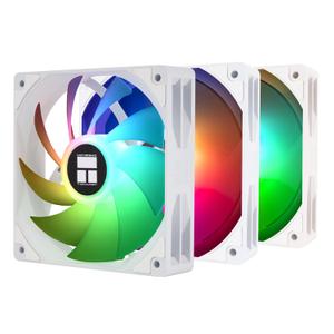 Thermalright TL-C12CW-X28-S X3 CPU Air Fan, 25.4dBA, 73.3CFM, 5V 3Pin ARGB Led, PWM Silent Computer Case Cooler Fan, 1550RPM Speed PC Cooling, for CPU Cooler and Chassis,3-Packs