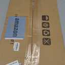 10x20 Picture Frame Set of 2, Distressed White Wood Frame with Real Glass Collage Frame, Display Pictures Three 5x7 With Mat or 10 x 20 Without Mat - Horizontal or Vertical Wall Mounting