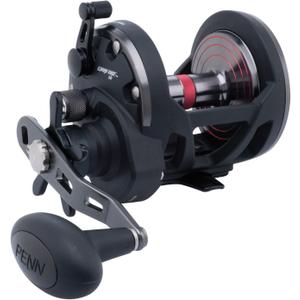 PENN Warfare Star Drag Conventional Nearshore/ Offshore Fishing Reel, HT-100 Star Drag, Max of 15lb | 6.8kg, Made with Corrosion-Resistant Graphite Frame