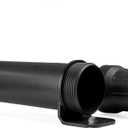 MOTO4U Motorcycle Off-Road Universal Waterproof Tool Tube Gloves Raincoat Storage Box Cap Holder Canisters Tool Repair Box Document Holder (Small 80MM, Black)