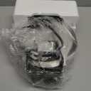 Gourmia Belgian Waffle Maker  Compact Design with Upright Storage, Adjustable Browning, and Easy-Clean Nonstick Ceramic Plates, Stainless Steel