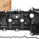 GraceGalaxy Left Engine Valve Cover Kit with Gasket & Bolt Fit for Ford F-150, Explorer, Edge, Transit, Mustang, Taurus, Flex & Lincoln 2011-2019 BR3Z6582G BR3Z6582R BR3Z6582E BR3Z6582H