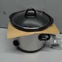 Crockpot Manual 3-Quart Slow Cooker Silver