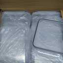 VERONES Large Tall Airtight Food Storage Containers, 10 PACK Plastic Airtight Kitchen & Pantry Organization, Ideal for Flour & Sugar Plastic Canisters with Labels (Black)