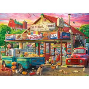 Buffalo Games - Eduard - Country Store - 500 Piece Jigsaw Puzzle For Adults -Challenging Puzzle Perfect for Game Nights - Finished Size is 21.25 x 15.00