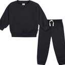 Gerber baby-boys Baby Boys Toddler 2-piece Fleece Sweatshirt and Jogger Set, 3T