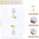 Trendy Margarita Kitchen Towels, Gifts for Margarita Lovers Dish Tea Bar Towels for Kitchen Bar Cart, Cocktail Gifts for Women Decorative Hand Towels, 16x24 Inch