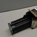 Pawtners Retractable Baby Gates Extra Wide, 41" Tall Extends up to 120" Wide, Dog Gate Indoor for Stairs, Pet Gate with Support Rods for Doorways Hallways Indoor & Outdoor-Black