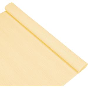 M METERXITY Crepe Paper, 8.2ft x 20 Inch /250 x 50cm Soft Wide Crepe Paper Streamer Sheet, Decorative Craft Streamer for DIY Craft/Flower Making/Decoration [Beige]