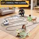 Steam Cleaner, 6 Steam Levels, 42oz Tank & 11 Pieces Accessories, 1500W High-Temperature Steam Cleaner for Home, Steamer for cleaning Car, Tile, Floor