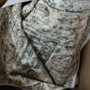 Area Rugs 8'x10' Washable Non-Slip, Floral Vintage Distress Print Pattern Medallion Carpet for Living Room Bedroom Dining Room, Brick Red Rust Neutral Brown Burnt Orange Green