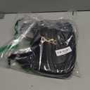 Keyli Shoulder Bag for Women Vegan Leather Shoulder Handbags Small Cute Hobo Purses trendy Top Handle Crossbody Bag with Adjustable Strap Black