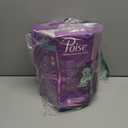 Poise Ultra Thin Incontinence & Postpartum Pads with Wings for Bladder Leaks, 5 Drop Maximum Absorbency, Long Length, 60 Count