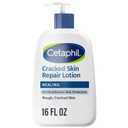Cetaphil Cracked Skin Repair Lotion, 16 oz, For Very Rough & Cracked, Sensitive Skin, 24 Hour Hydration, Protects & Hydrates Cracked Skin, Hypoallergenic, Fragrance Free