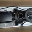 2HP Above Ground Pool Pump Inground, 6980GPH High Flow Powerful Self Priming Water Pool Pump, Heavy Duty Motor with 1.25-1.5'', 1.5'', 2.0'' Unions and Filter Basket