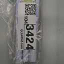 2 Pack Spring Tension Curtain Rod 32.5 to 58 inch Adjustable Curtain Rods No Drilling Spring Loaded Curtain Rods for Windows Doors, White