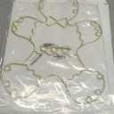 Metal Gingerbread Wreath Spiral Christmas Card Holder Xmas Wall Hanging Photo Greeting Card Holder Wire Loop Picture Display Insert Wall Decor