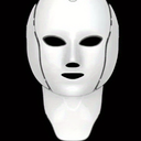 LED Face Mask – Cordless Facial Light Mask with 7 Custom Light Modes, Rechargeable Red Light Mask for All-Round Coverage, One-Button Control for Easy At-Home & On-the-Go Skincare