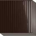 10-Sheet Upgraded Thick Peel and Stick Kitchen Backsplash Tiles,Waterproof Premium Self-Adhesive Wall Tile Stick on Backsplash for Kitchen,Bathroom and Fireplace(Brown,12"12")