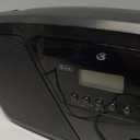 GPX R633B Portable Shortwave AM/FM Clock Radio (Black)