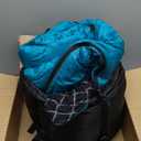 AGEMORE Cotton Flannel Double Sleeping Bag for Camping, Backpacking Or Hiking. Queen Size 2 Person Waterproof Sleeping Bag for Adults Or Teens. Lightweight with Compression Sack