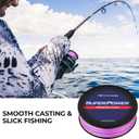 KastKing SuperPower Braided Fishing Line - Abrasion Resistant Braided Lines Incredible Superline Zero Stretch Smaller Diameter A Must-Have! 8lbs - 327yds