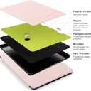 CoBak Case for All New 6 Inch Kindle 2024 and 2022 (11 Generation) - PU Leather Smart Cover, Auto Sleep and Wake, Premium Protective Case for Kindle Basic (*Flesh Pink)