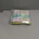 DII Cotton Plaid Napkin Set Machine Washable, 20x20, Spring Time, 6 Count