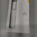 Armor Classics Crystal Case for Samsung Galaxy S23 Plus, Crystal Clear with Light Grey Tape
