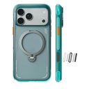 TORRAS Ostand Q3 Air for iPhone 17 Pro Max Case with 360 Magnetic Stand, Fit for MagSafe, Mil-Grade Drop Tested, Camera Control Button, Shockproof Phone Case for iPhone 17 Pro Max 6.9", Glacier Sprint