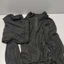 JUSTFASHIONNOW Womens 2 Piece Outfits Ribbed Knit Lounge Sets Cozy Half Zip Sweatsuit Sets Wide Leg Jogger Tracksuits (Small, Black)