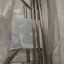 SSWBasics Chrome Tandem Rails for Chrome Double-Rail Clothing Rack with Z-Brace