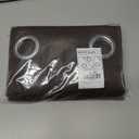 NICETOWN Bedroom Blackout Curtain and Drape - Energy Smart Thermal Insulated Solid Grommet Blackout Drapery for Living Room (1 Panel, 52-inch x 72-inch, Toffee Brown)