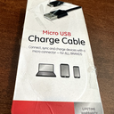 Ge Jasco 34465 6' Black Micro Usb 2.0 Charge Cable