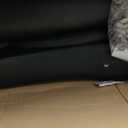 Amazon Basics Classic Puresoft PU Padded Mid-Back Office Desk Chair with Armrest, Easy Assembly, Sturdy Metal Base, Wheels, 275lb Support, 26"D x 23.75"W x 42"H, Black