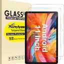 Screen Protector for Tabwee T50 11 Inch/ T90/ ApoloMedia EP1095T Android Upgraded Tablet 11 Inch Android 16 15 14 Tablet Tempered Glass Film, 9H Hardness, Anti-Scratch [9.84'' x 6.37'', 250mm x 162mm], 2 Pack