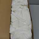 Canlierr Giant Wall Bow Decorations 90x18 Inch Oversized Large Velvet Bow Decorative for Room Wall Backdrop Party Birthday Baby Shower Decor Front Door Patio Outdoor Wedding Arch Supply(White)