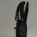 Gifts for Men Christmas Collapsible Trekking Pole, Ultralight 7075 Aluminum Hiking Stick for Women, Men & Seniors, 3-Section Foldable Walking Pole with Tungsten Steel Tip for Travel, Trails & Balance (Black)