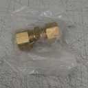 Anderson Metals-50062-12 Brass Compression Tube Fitting, Union, 3/4"Tube O.D. x 3/4" Tube O.D.