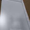 Wall Mounted Folding Table 39.4L x 19.7W, Laundry Folding Table with Heavy Duty Metal Collapsible Shelf Brackets, Wall Mounted Desk Fold Down for Small Spaces, White