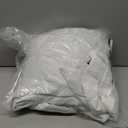 NICETOWN Full Shading Curtains 90 inches Long 2 Panels Set for Windows, Super Heavy-Duty Black Lined Blackout Curtains for Bedroom, Privacy Assured Window Treatment (White, Pack of 2, 52 inches W)