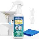 Mold Stain Cleaner Spray, All-Purpose Stain Cleaner for Bathroom, Kitchen, Decks, Patios, Outdoors, Household Stain Remover Spray Best for Tile, Wall, Grout, Fences, Furniture, Sink, Brick Pack of 2