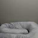 Momcozy Pregnancy Pillows for Sleeping, U Shaped Full Body Maternity Pillow with Removable Cover - Support for Back, Legs, Belly, HIPS for Pregnant Women, 57 Inch Pregnancy Pillow for Women, Grey